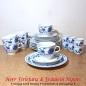 Preview: Kaffeeservice mit Zwiebelmuster (Henneberg, DDR)