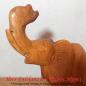 Preview: Elefant aus hellem Holz (23,5cm)