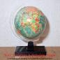 Preview: Kleiner alter Vintage Globus zum drehen mit Standfuß aus Plastik aus den 70er Jahren mit DDR, Sowjetunion, Ostblock (Ø 12cm)