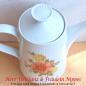Preview: Kaffeekanne mit Blumen & Relief (Mitterteich, 1300ml)