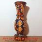 Preview: Geschnitzte Vase aus Holz (28cm)