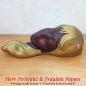 Preview: Vintage Wandmaske aus DDR Zeiten