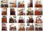 Preview: Alter antiker Schrank, Schränkchen, Kommode und Sideboard - Historismus, Gründerzeit, Jugendstil, 20er und 30er Jahre