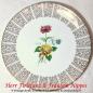 Preview: 9 Vintage Frühstücksteller mit Blumendekoren