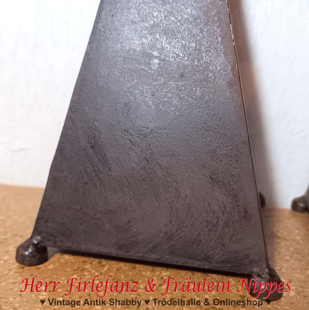 Preview: 2 Kerzenständer aus Eisen