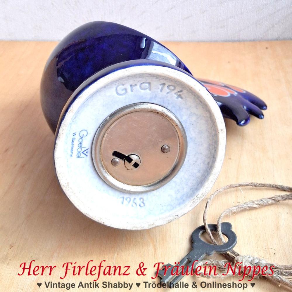 Preview: Vintage Spardose Hahn (Goebel)