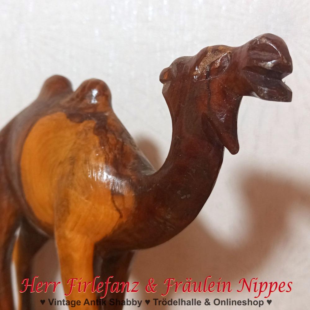 Preview: Trampeltier aus Wurzelholz (19cm)