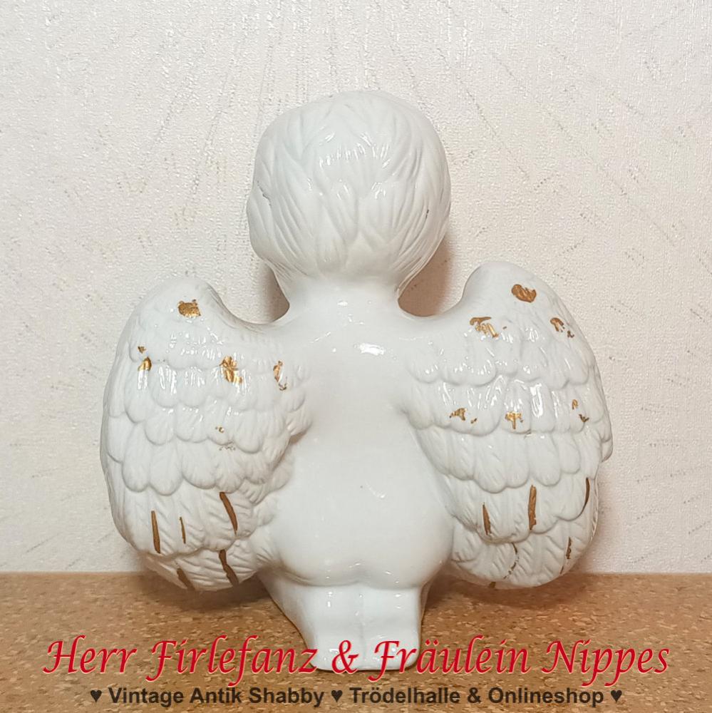 Preview: Porzellanfigur Engel (15cm)