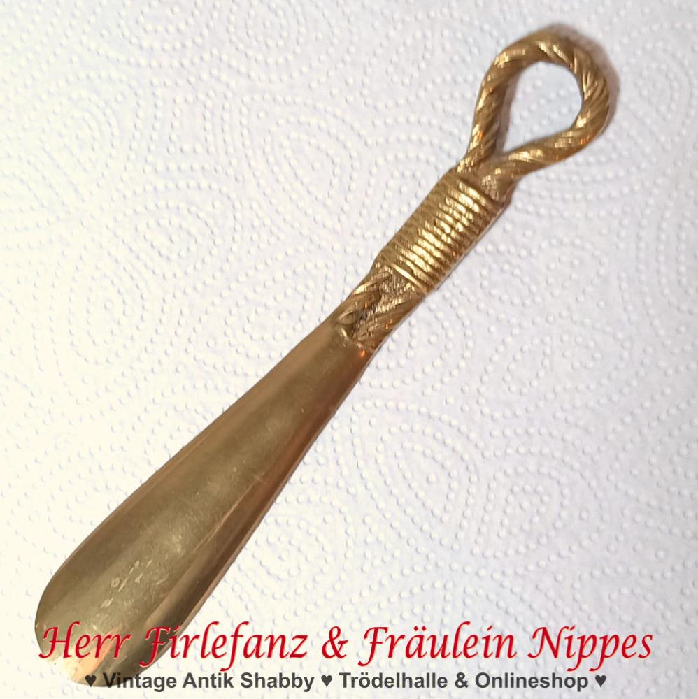 Preview: Schuhanzieher aus Messing