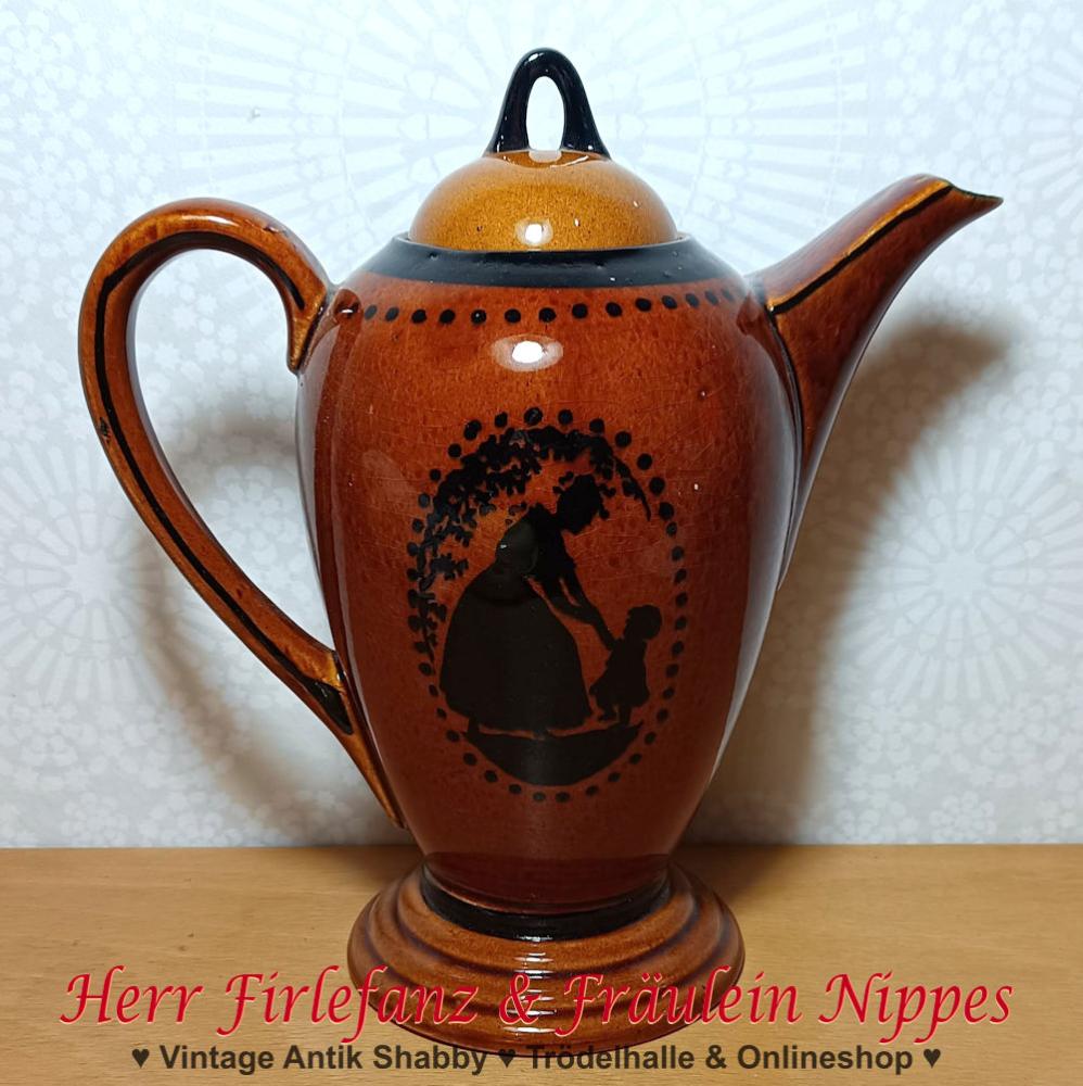 Preview: Kanne aus Keramik mit Antik Motiv