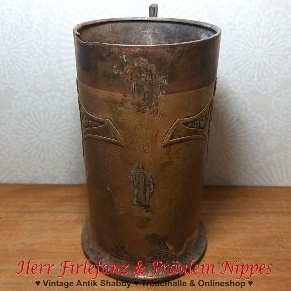 Preview: Große antike Amphoren Vase (28cm)