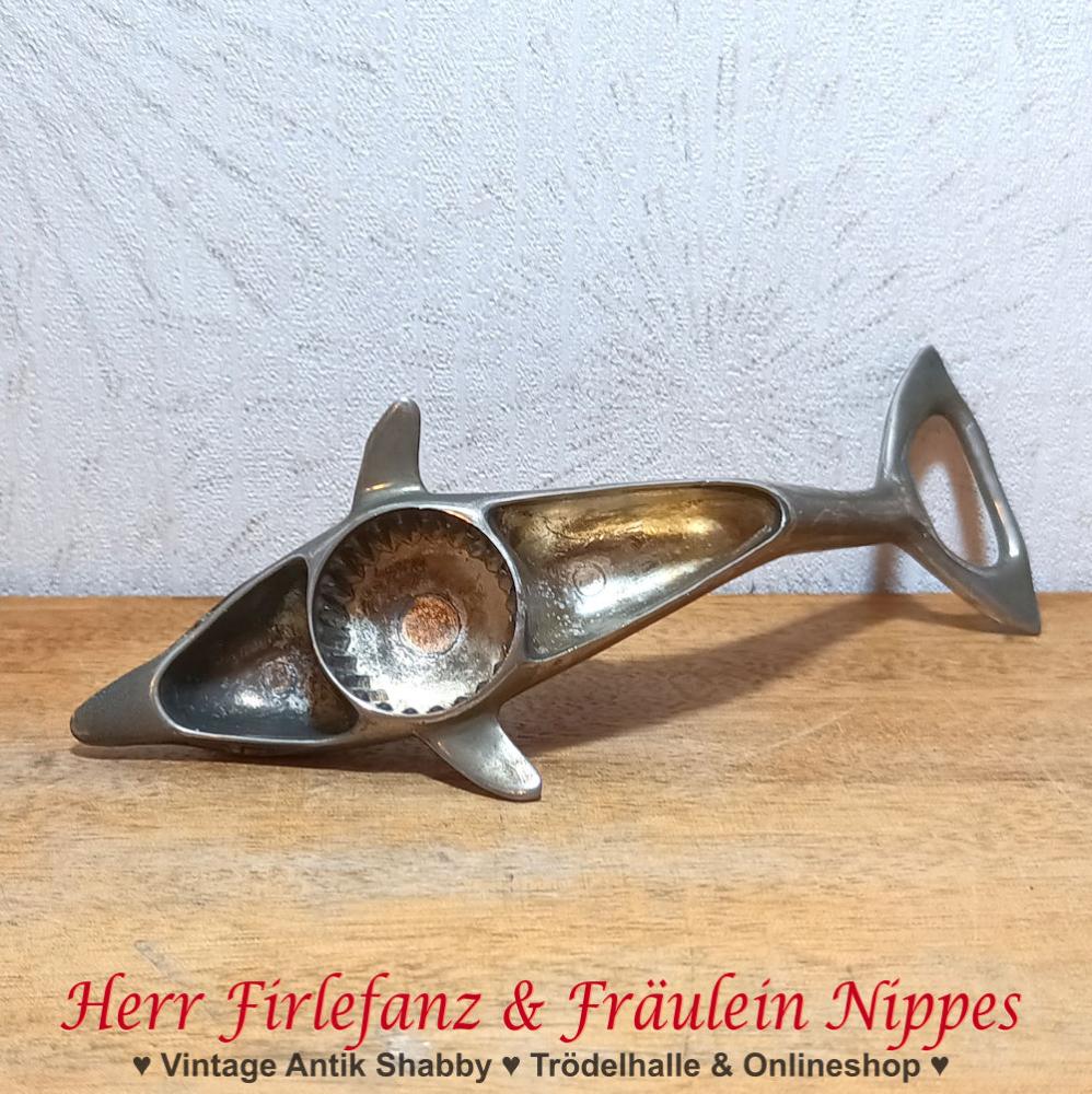 Vintage Flaschenöffner Hai / Delfin