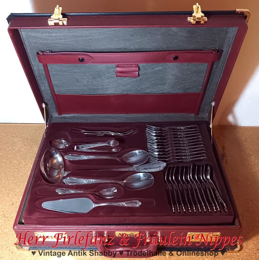 68tlg. Nivella Besteck für 12 Pers. (hartvergoldet)