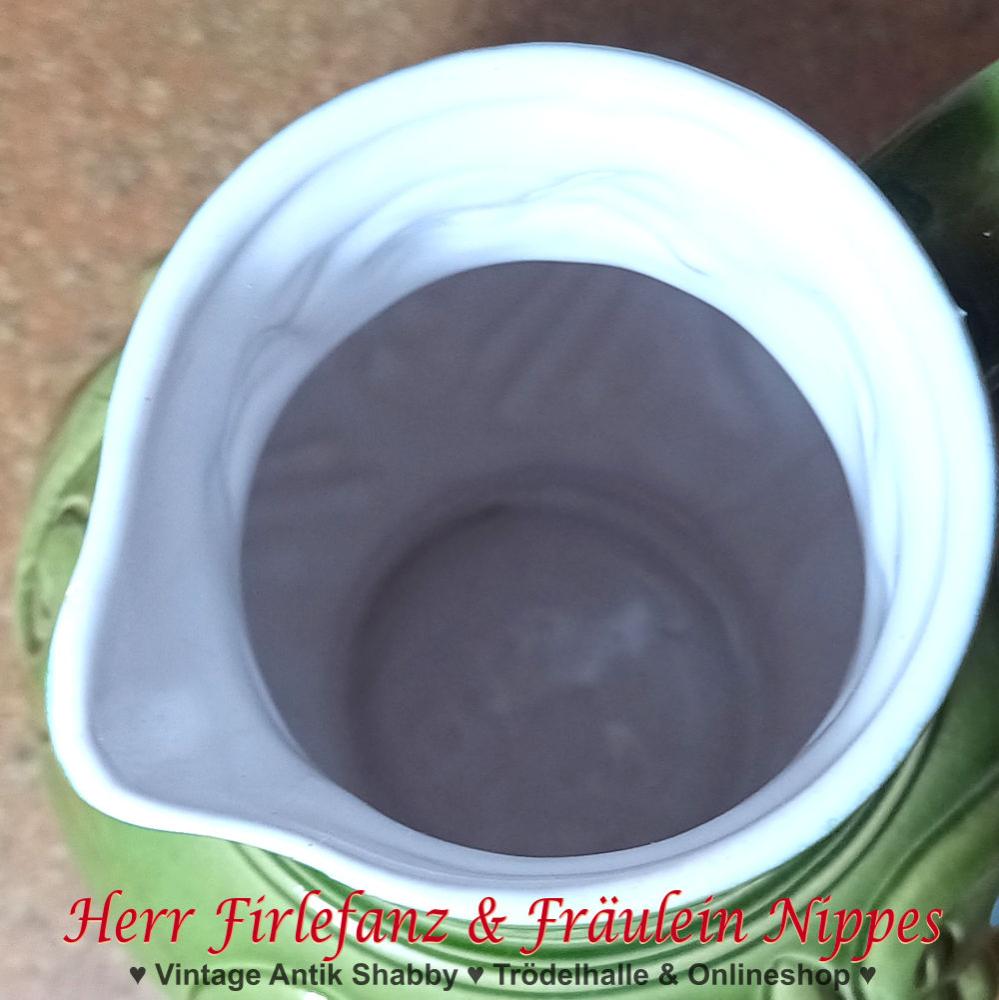 Preview: Grüner DDR Keramik Krug