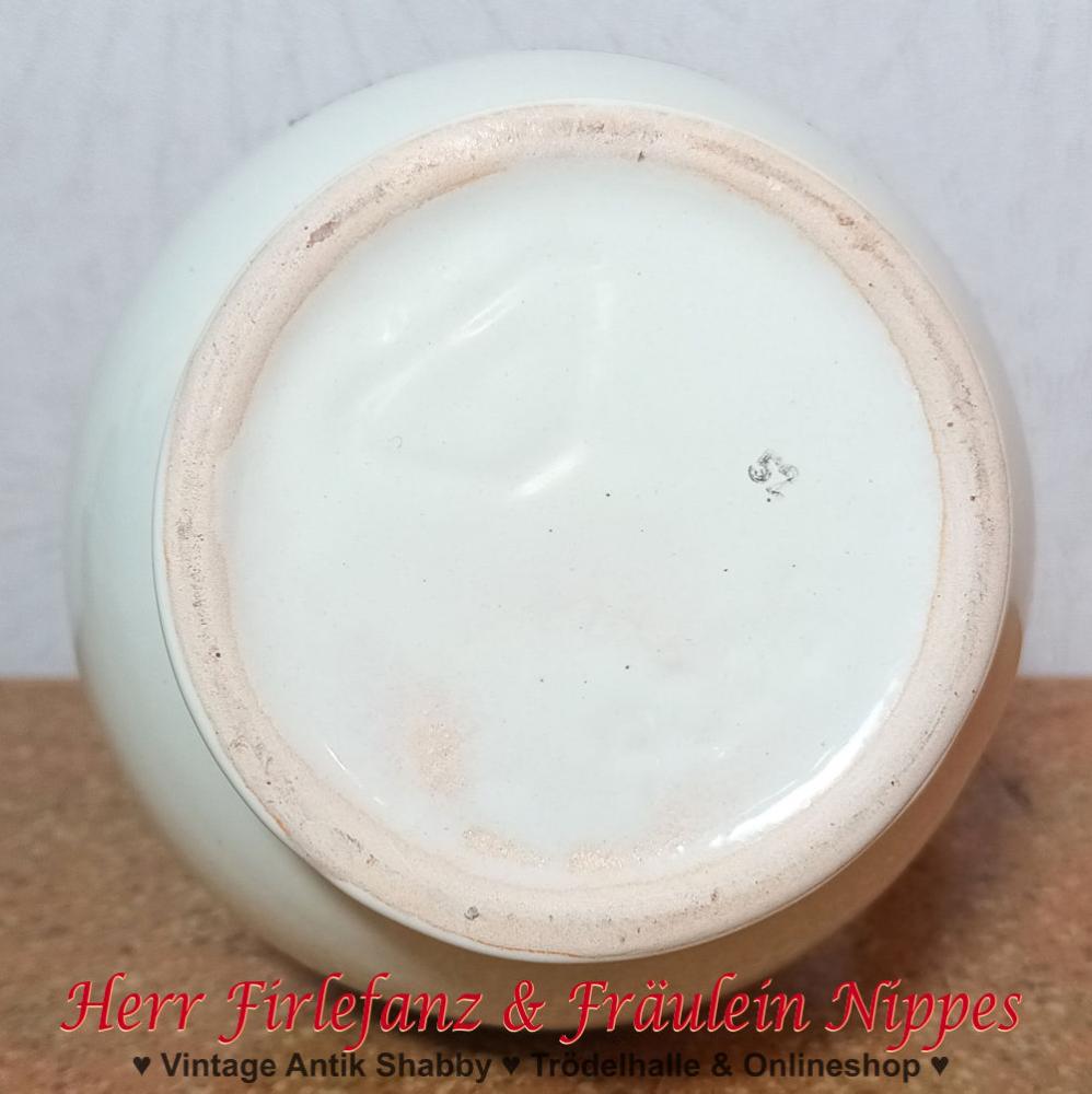 Preview: STREHLA Lava Krug mit Blumen