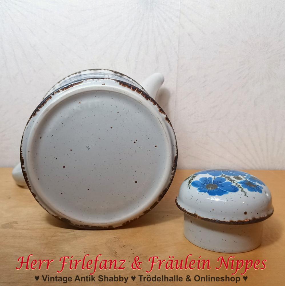 Preview: Vintage Kaffeekanne in Emaille Optik (1,2 L)