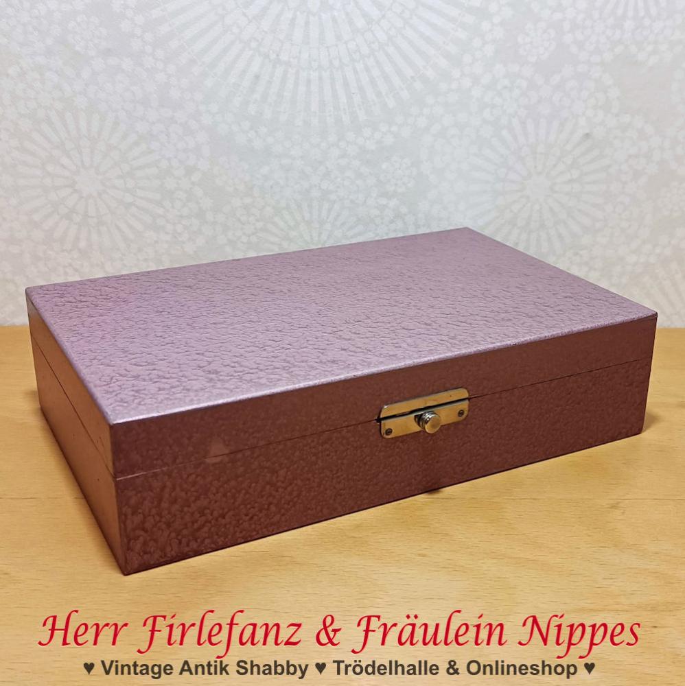Vintage Dia Kisten aus Holz