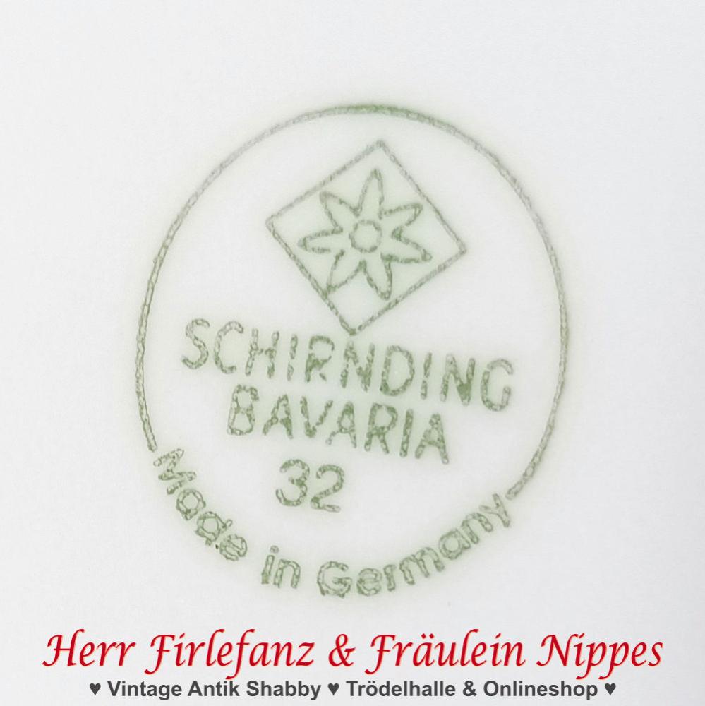 5 Frühstücksteller mit Zwiebelmuster (Schirnding)