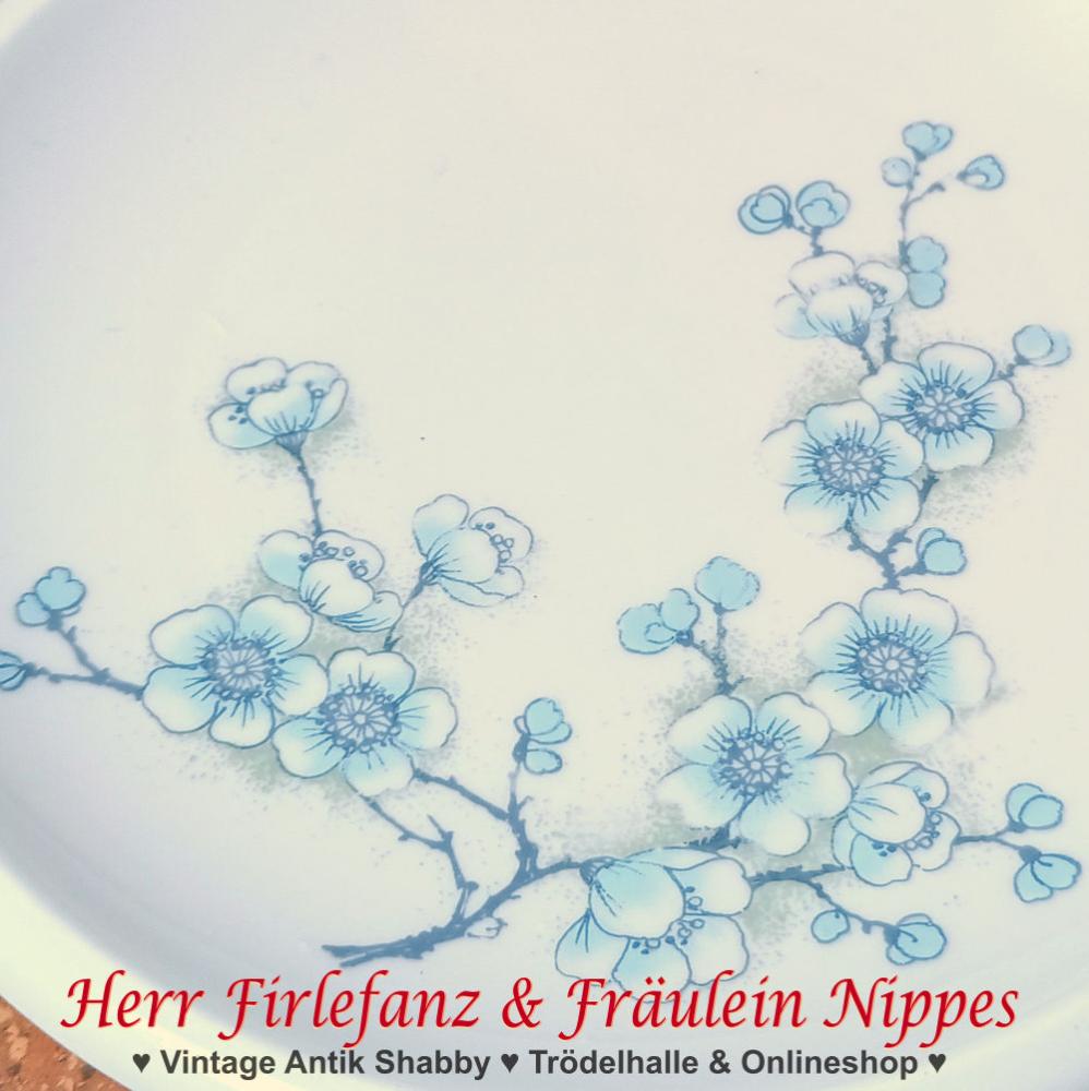 6 Vintage Frühstücksteller (Kahla, TONIKA)