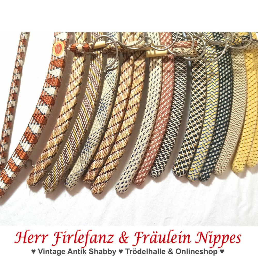 15 Vintage Kleiderbügel (beige & braun)