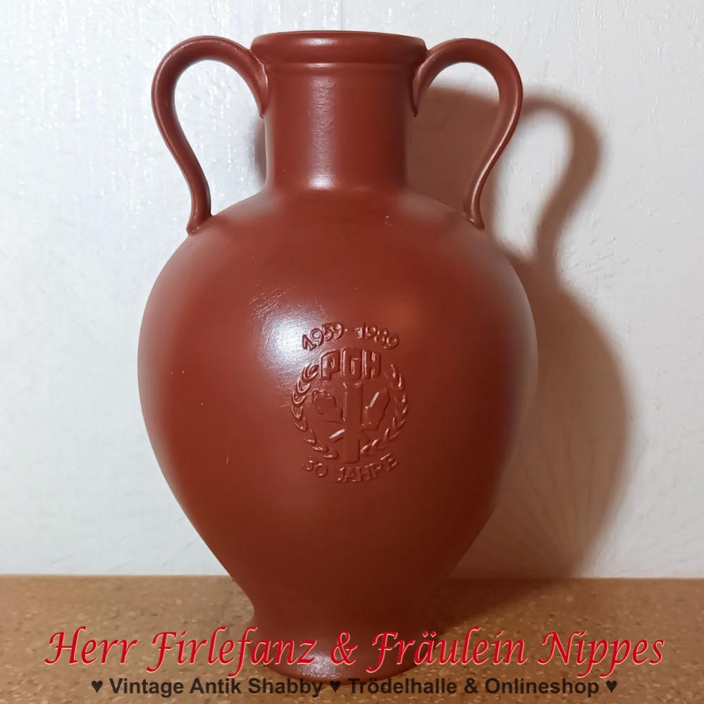 DDR Vase 30 Jahre PGH 1959-1989 (25cm)