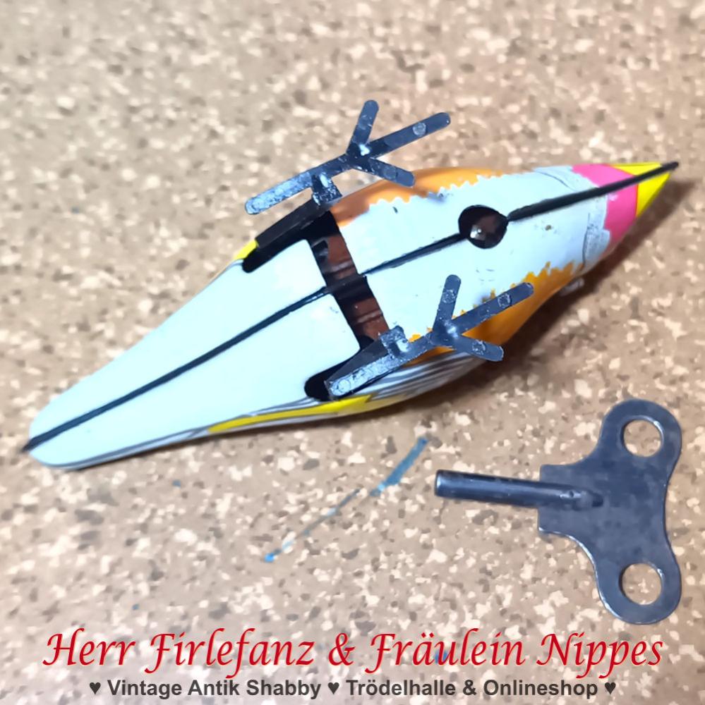 Vintage Blechspielzeug Vogel (DDR)