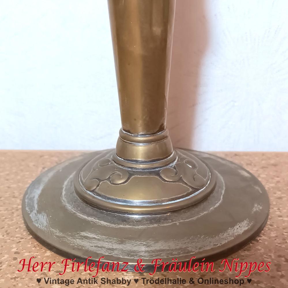 Versilberte Kaviarschale aus Messing (29cm)