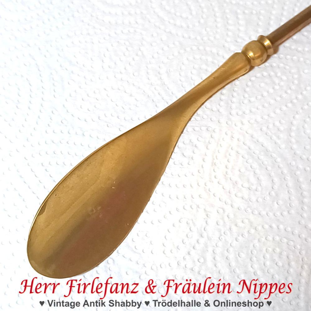 Schuhanzieher aus Messing (47cm)