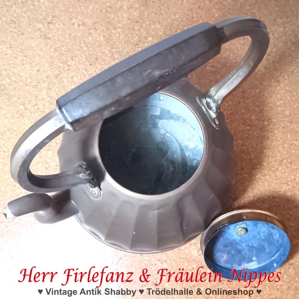 Vintage Wasserkessel aus Messing