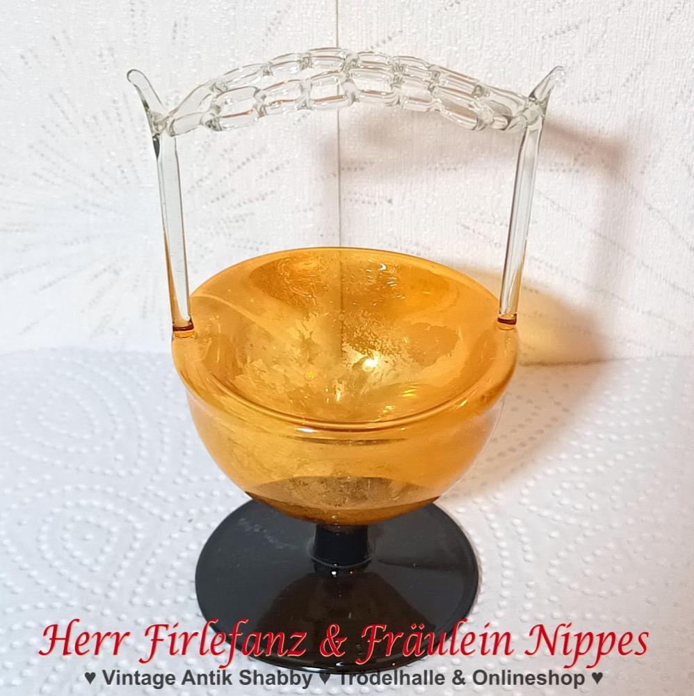 Vintage Bowle Pieker Set - Vögel & Katzen