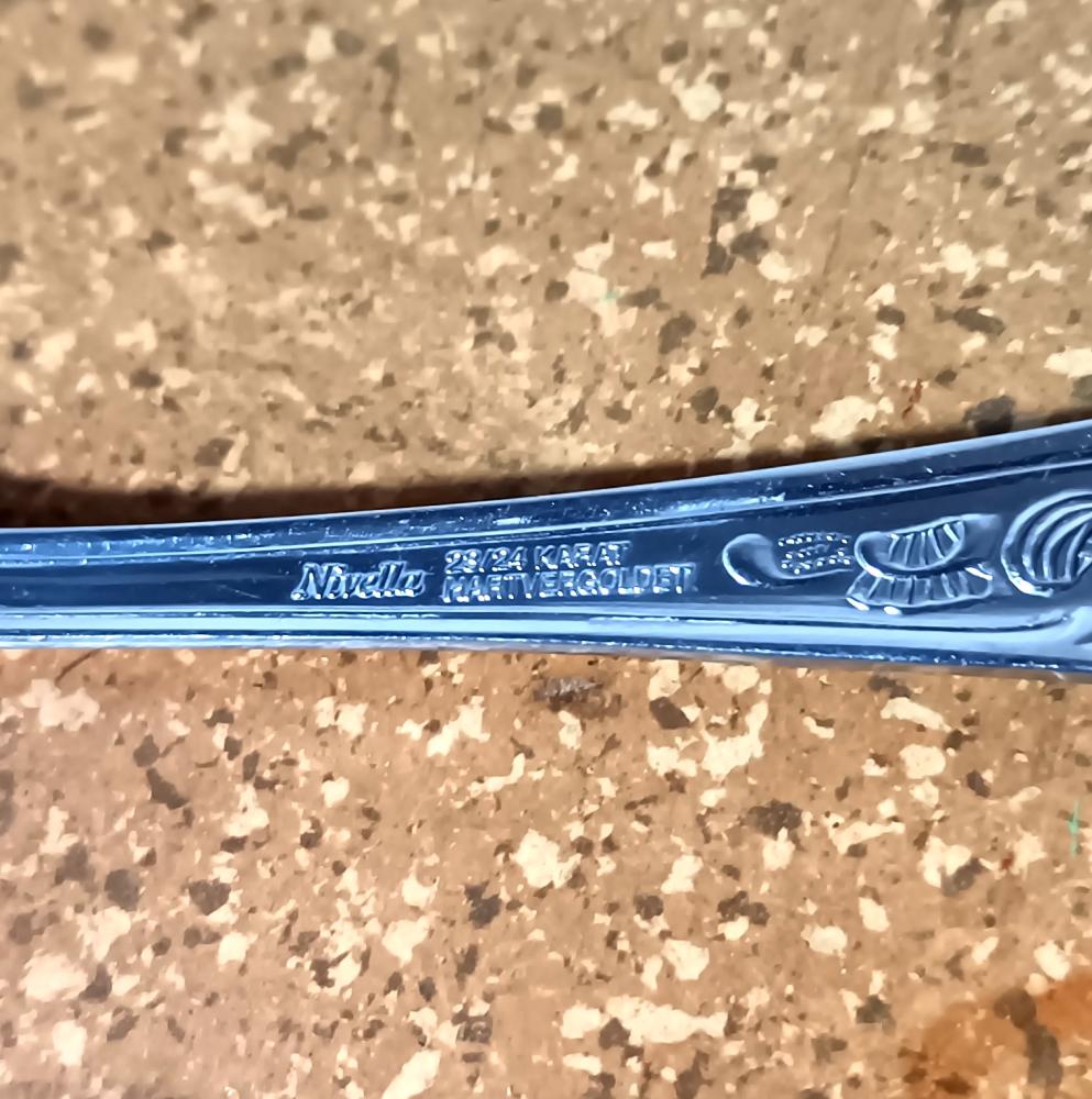 68tlg. Nivella Besteck für 12 Pers. (hartvergoldet)