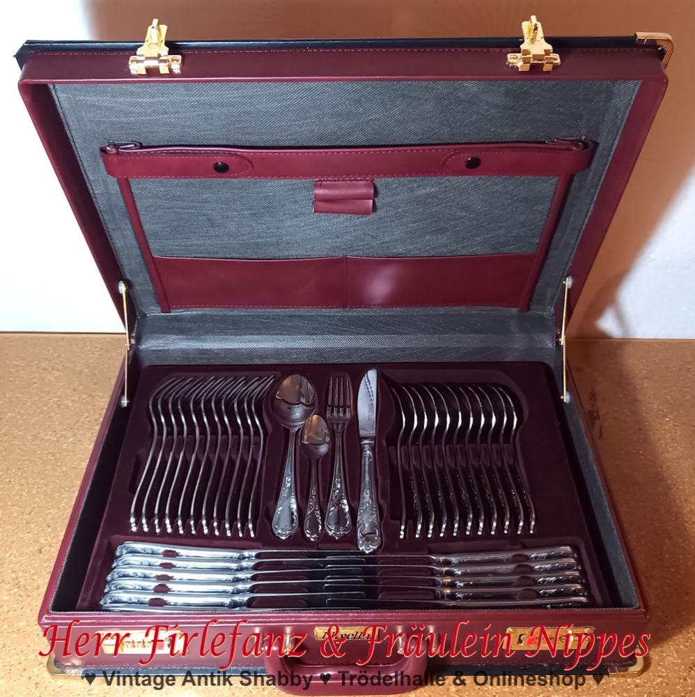 68tlg. Nivella Besteck für 12 Pers. (hartvergoldet)