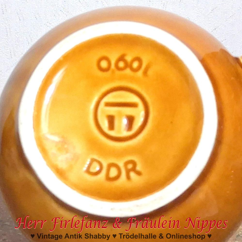 Vintage DDR Kanne aus Keramik (600ml)