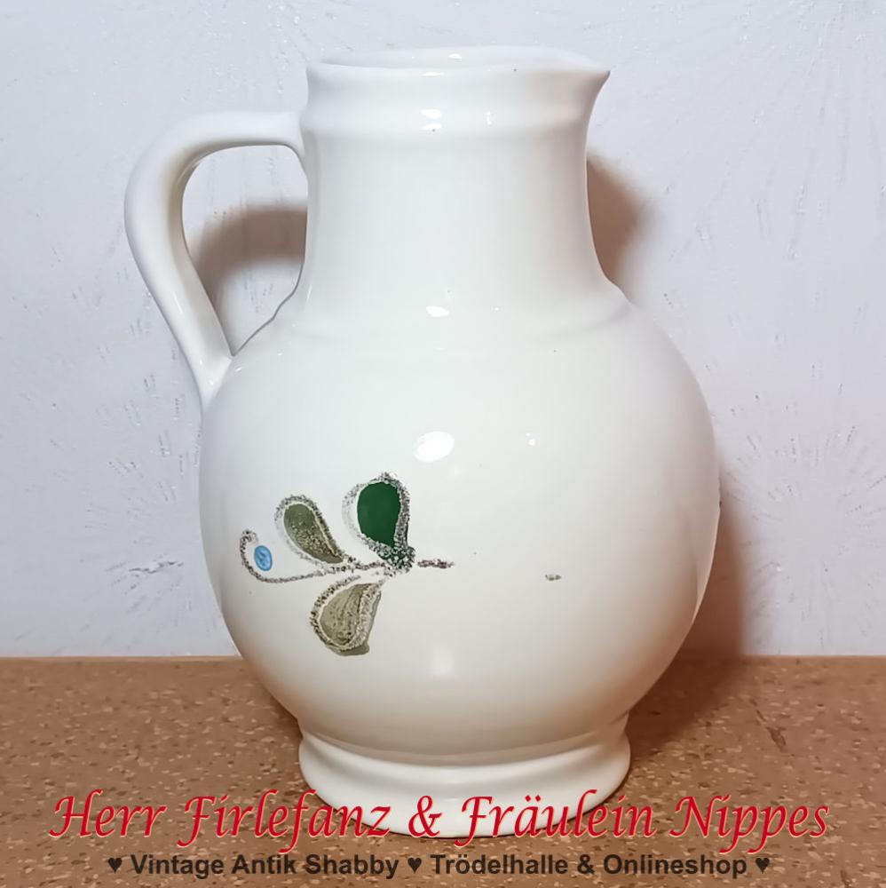 STREHLA Lava Krug mit Blumen