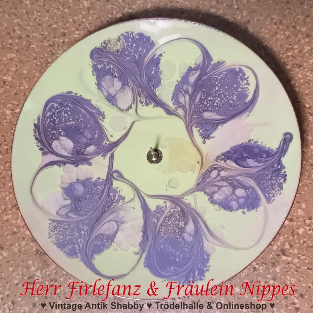 Vintage Emaille Kerzenständer (Ø 15,5cm)