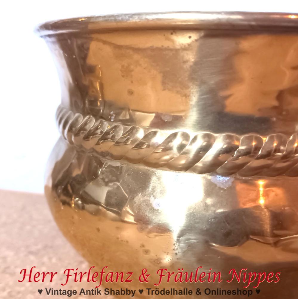 Übertopf aus Messing (Ø 18cm)