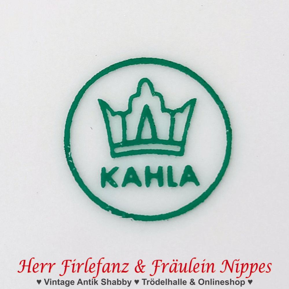 6 Frühstücksteller mit Weinranken (Kahla)