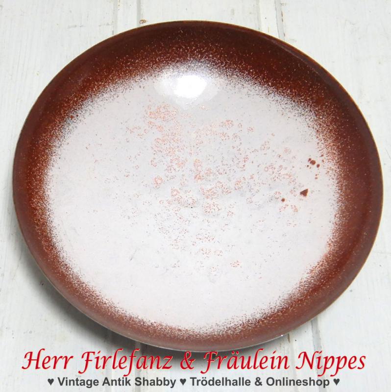 Vintage Emaille Teller & Schalen (über 10cm Ø)