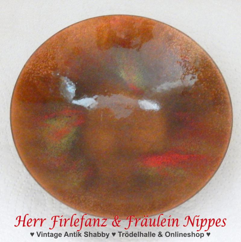 Vintage Emaille Teller & Schalen (über 10cm Ø)